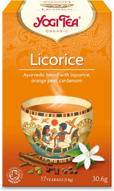 Chá de alcaçuz orgânico (17 x 18 g) - YOGI TEA